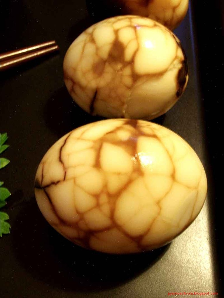Chińskie jaja marmurkowe